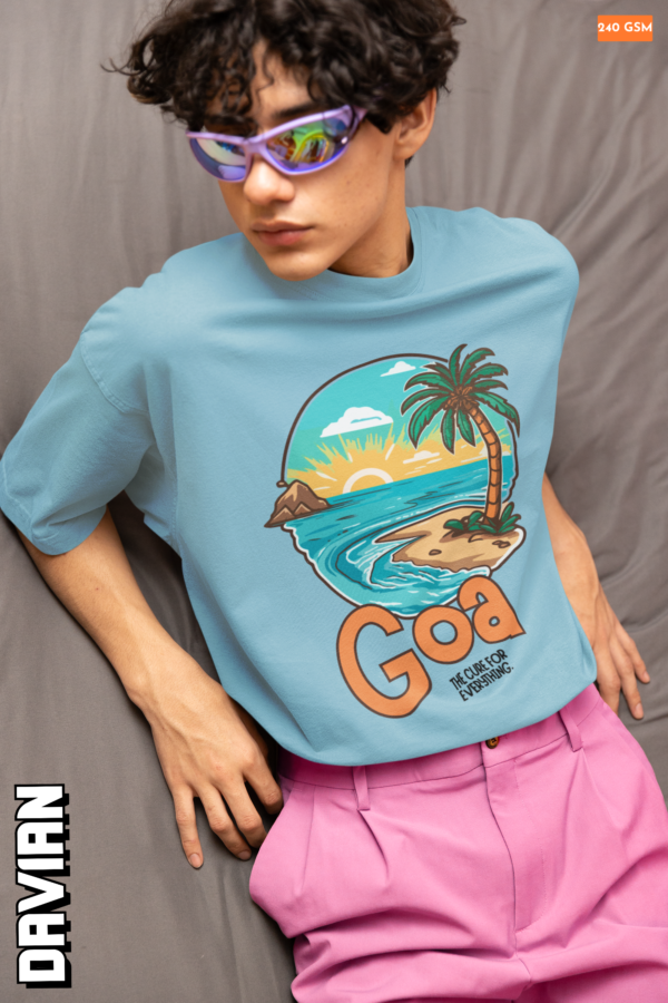 Goa Graphic Oversized Tee