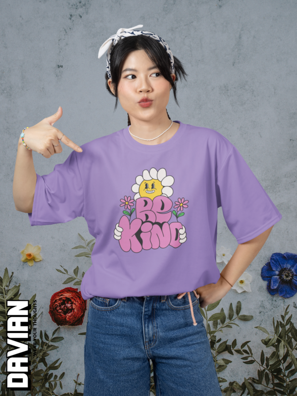 Be Kind Graphic Oversized Tee