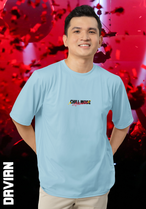 Chill Mode Activated Graphic Oversized Tee - Image 3