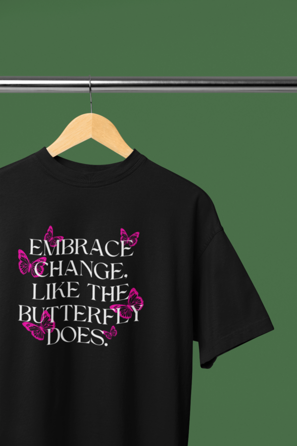 Embrace The Change Graphic Oversized Tee