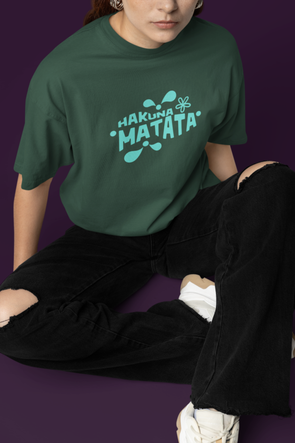 Hakuna Matata Graphic Oversized Tee