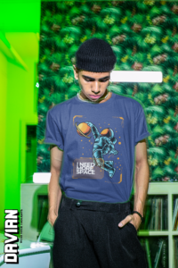 I Need More Space Graphic Oversized Tee