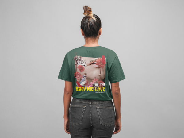 Organic Love Graphic Oversized Tee - Image 4