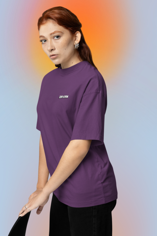 Organic Love Graphic Oversized Tee - Image 3