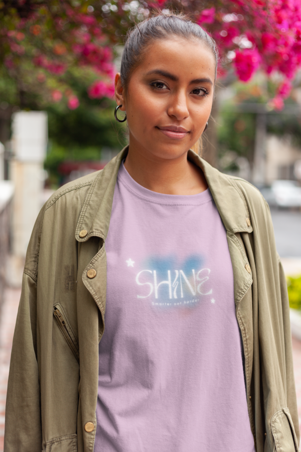 Shine Graphic Oversized Tee