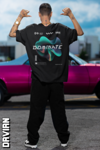 Dominate Graphic Oversized Tee